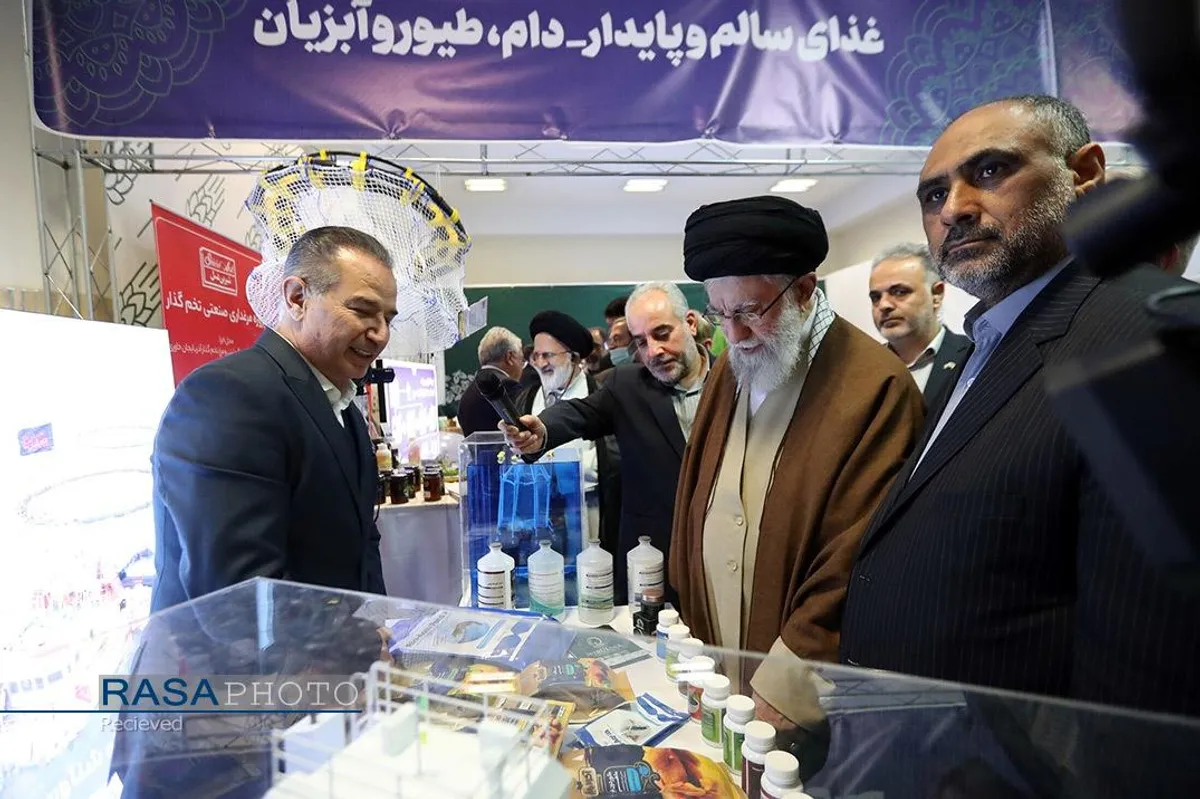 بازدید مقام معظم رهبری از نمایشگاه توانمندی&zwnj;های تولید داخلی