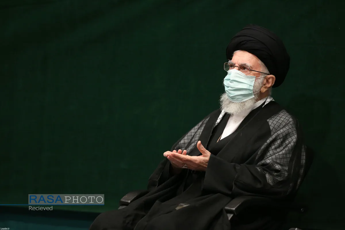 عزاداری اربعین حسینی هیئت&zwnj;های دانشجویی در حسینیه امام خمینی (ره) با حضور مقام معظم رهبری