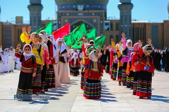 اجرای ۱۰ هزار نفری سرود "سلام فرمانده۲" در مسجد مقدس جمکران