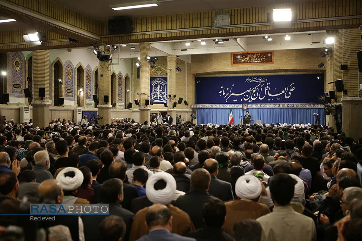 دیدار مردم آذربایجان شرقی با مقام معظم رهبری