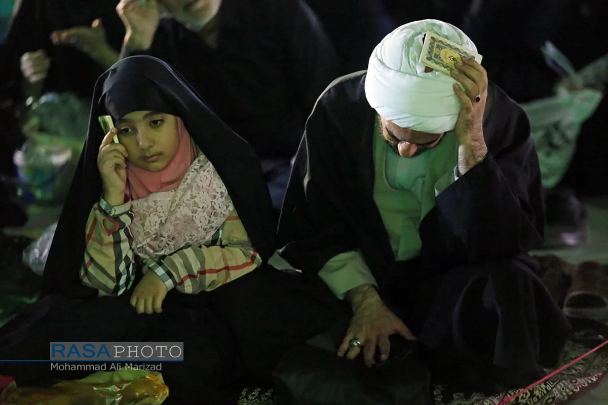 احیاء شب بیست و یکم ماه مبارک رمضان در مسجد مقدس جمکران