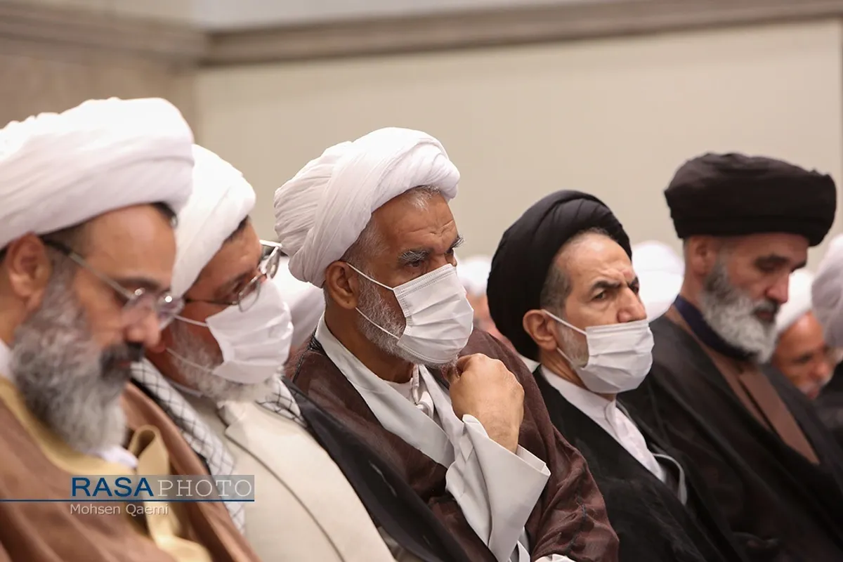 دیدار جمعی از مبلغان و طلاب حوزه&zwnj;های علمیه سراسر کشور