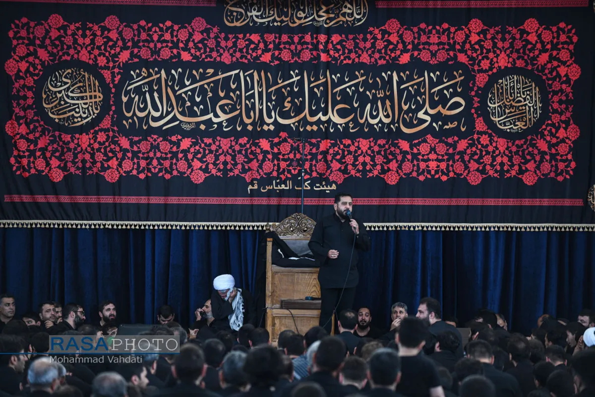 عزاداری روز هفتم محرم ۱۴۴۴ در هیئت کف العباس (ع) قم