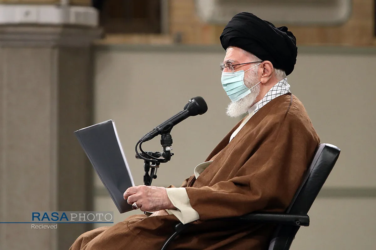دیدار صدها تن از بسیجیان با مقام معظم رهبری