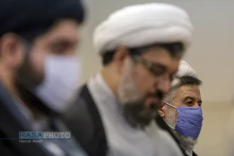 نشست صمیمی مدیران مجمع جهانی اهلبیت (ع) با مسئولین مرکز فقهی ائمه اطهار