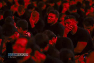 سومین شب عزاداری هیئت رزمندگان اسلام قم در دهه اول محرم ۱۴۴۷