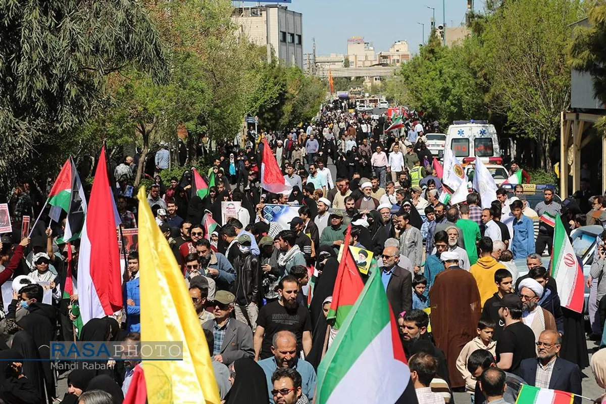 راهپیمایی باشکوه روز قدس در قم