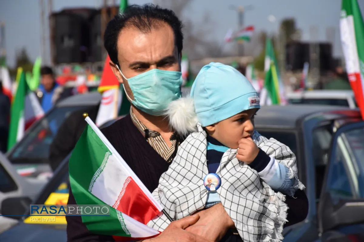 مراسم یوم الله ۲۲ بهمن با سخنرانی آیت الله حسینی بوشهری در رشت