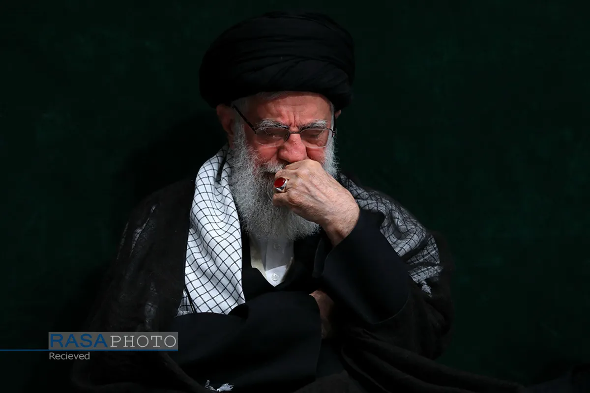 دومین شب مراسم عزاداری حضرت اباعبدالله الحسین (علیه&zwnj;السلام) با حضور رهبر انقلاب