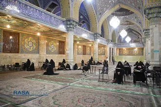 مراسم مناجات خوانی شب&zwnj;های ماه مبارک رمضان در مسجد امام حسن عسکری (ع)