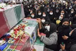 آیین استقبال از پیکر ۹ شهید دوران دفاع مقدس در شیراز&lrm;&lrm;