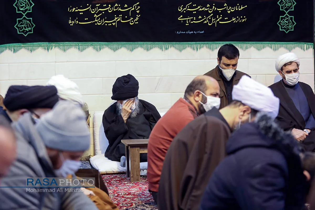 عزاداری روز شهادت حضرت زهرا (سلام&zwnj;الله&zwnj;علیها) در بیوت مراجع تقلید