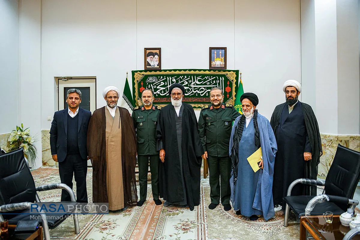 دیدار رئیس سازمان بسیج مستضعفین با مراجع تقلید و علما قم