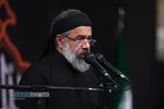 مراسم عزاداری شب عاشورای حسینی (علیه&zwnj;السلام) با حضور رهبر انقلاب