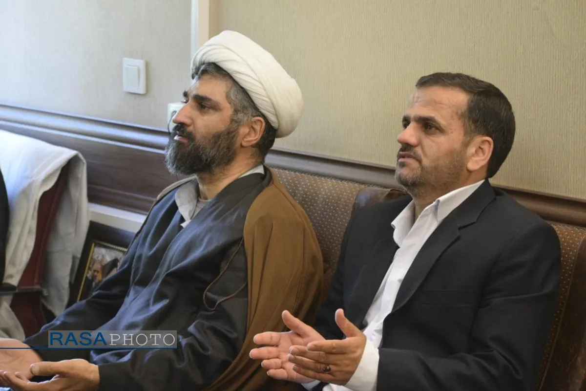 دیدار مدیرعامل رسا با پدر شهید حجت الاسلام والمسلمین محمدعلی آل هاشم امام جمعه تبریز