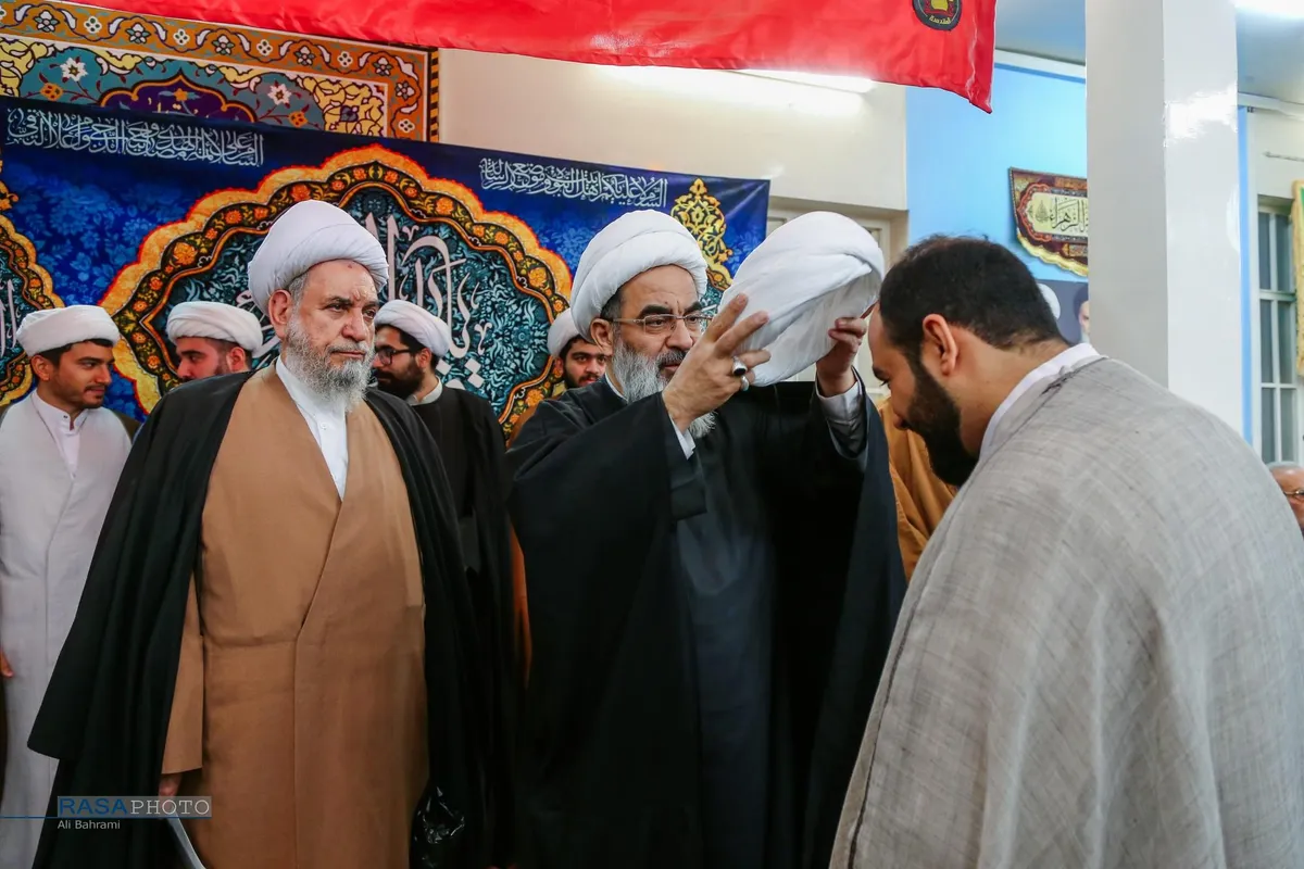 جشن سالروز میلاد حضرت زهرا (سلام&zwnj;الله&zwnj;علیها) و عمامه&zwnj;گذاری طلاب