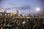لحظه تحویل سال ۱۴۰۵ در حرم حضرت فاطمه معصومه (س)