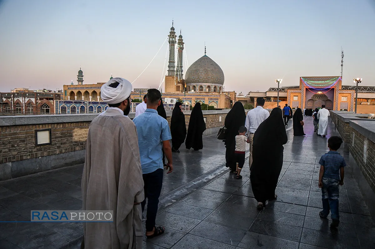 شهر مقدس قم در شب عید سعید غدیر