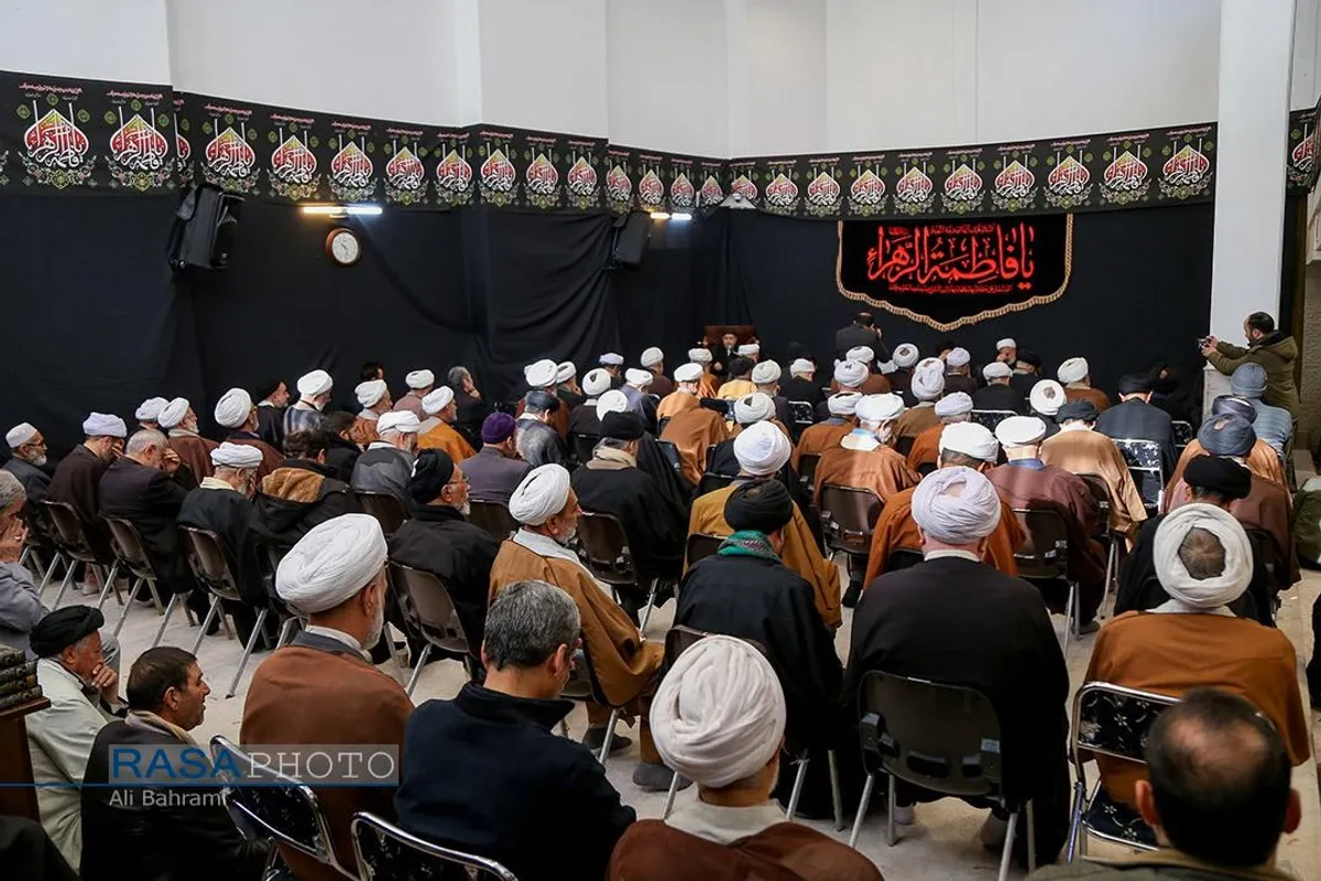 عزاداری روز شهادت حضرت صدیقه کبری (سلام&zwnj;الله&zwnj;علیها) در بیوت مراجع تقلید