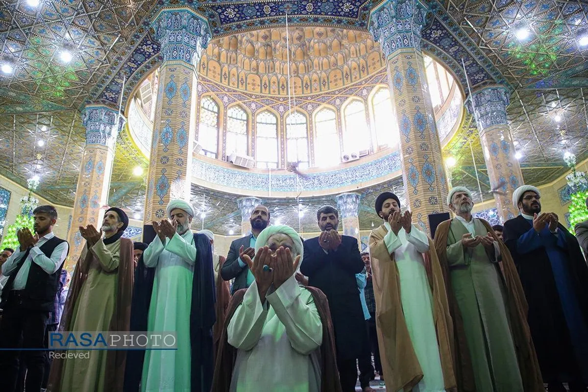 اقامه نماز عید سعید قربان در مسجد مقدس جمکران