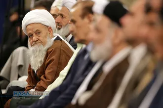 دیدار دست اندرکاران و کارگزاران حج با مقام معظم رهبری
