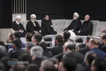 مراسم عزاداری شب تاسوعای حسینی (علیه&zwnj;السلام) در حسینیه امام خمینی (ره)