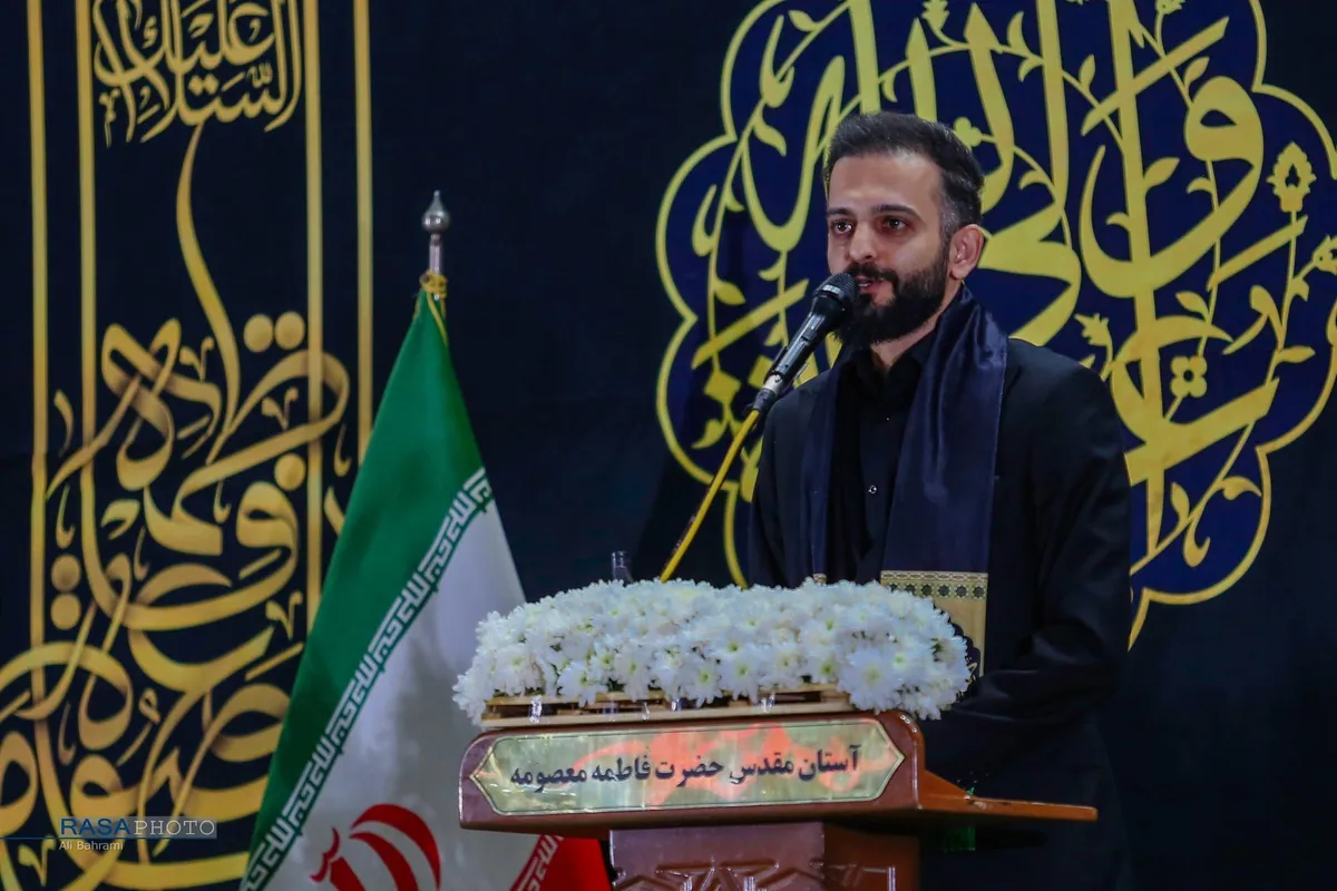 آیین شمعدان&zwnj; در شام رحلت بانوی کرامت (س)
