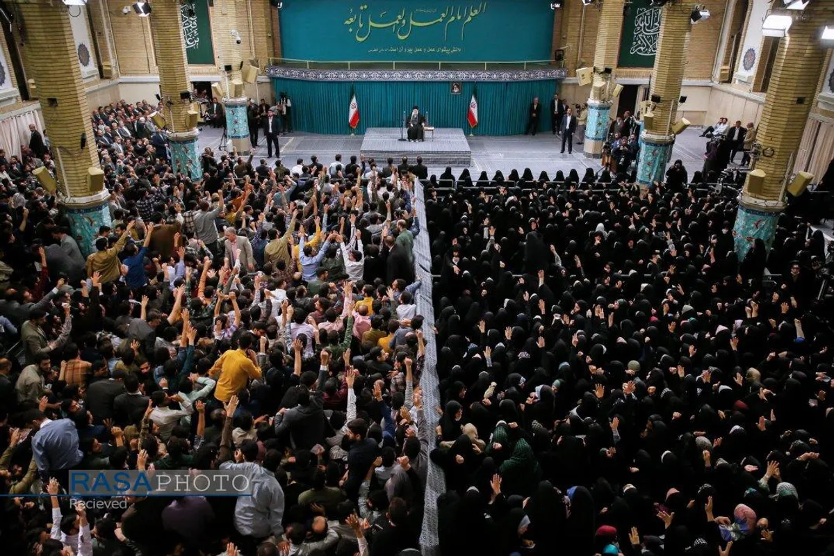 دیدار رمضانی دانشجویان با رهبر معظم انقلاب اسلامی