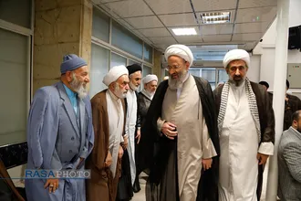 بزرگداشت شهدای غزه و اعلام حمایت از ملت فلسطین در دفتر حضرت آیت&zwnj;الله نوری همدانی