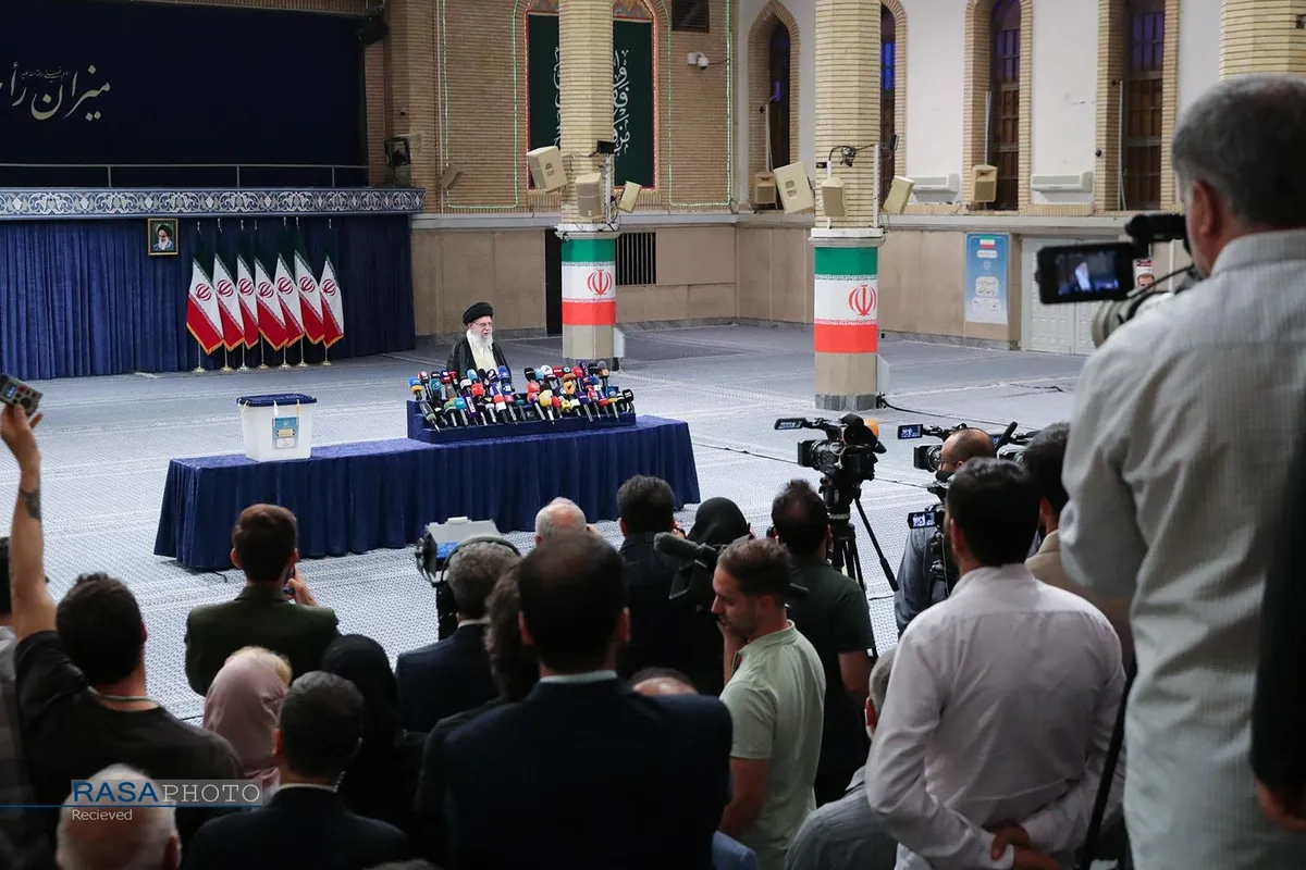 مشارکت رهبر معظم انقلاب در انتخابات چهاردهمین دوره ریاست جمهوری