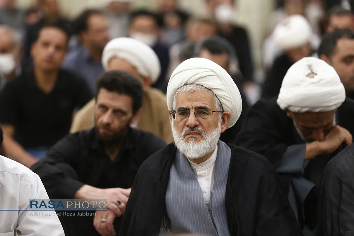 مراسم ختم آیت الله فاطمی&zwnj;نیا در مسجد اعظم قم