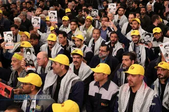 مراسم بزرگداشت رئیس&zwnj;جمهور شهید و همراهان گرامی ایشان با حضور رهبر انقلاب