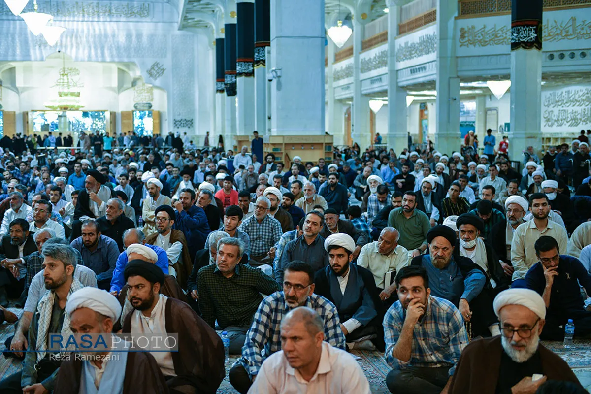 مراسم سالگرد ارتحال امام خمینی در حرم حضرت معصومه (س)