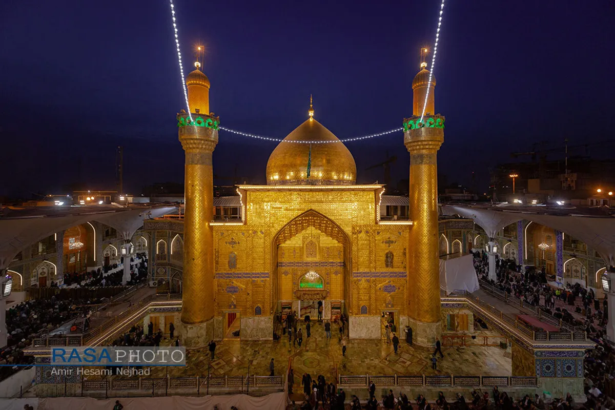 تصاویری از حرم حضرت امام امیرالمومنین علی (علیه السلام)