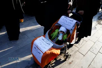 اجتماع دختران انقلاب در میدان امام حسین (ع) تهران