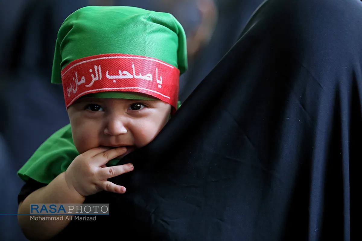 مراسم شیرخوارگان حسینی در قم