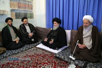 دیدار&zwnj;های ریاست سازمان فرهنگی آستان قدس رضوی با مراجع معظم تقلید