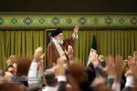 دیدار مداحان اهل&zwnj;بیت (علیهم&zwnj;السلام) با مقام معظم رهبری
