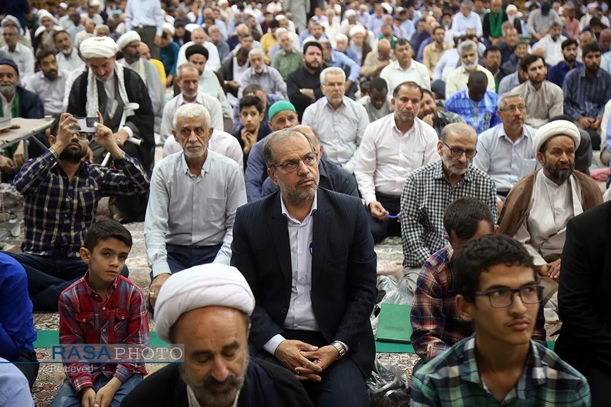اقامه نماز عید سعید قربان در حرم کریمه اهلبیت (ع)