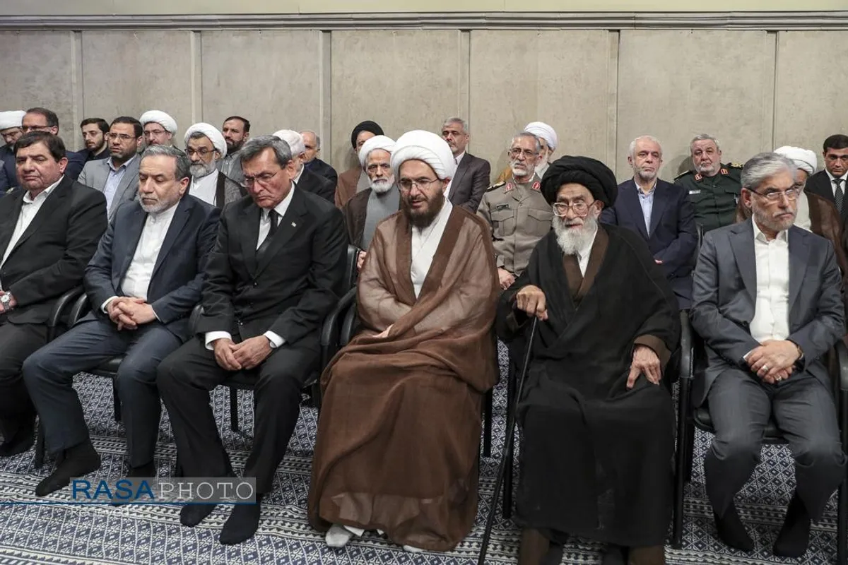 مراسم بزرگداشت شهید رئیسی و شهدای خدمت با حضور رهبر انقلاب