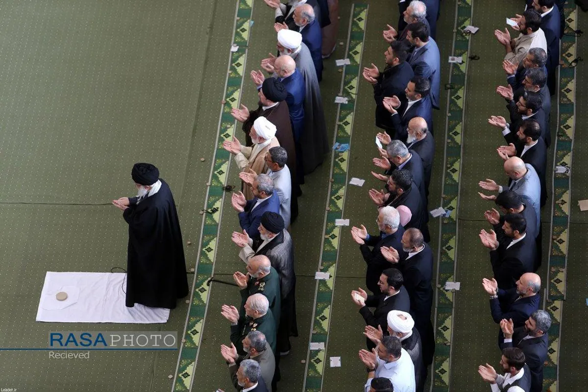 اقامه نماز عید سعید فطر به امامت رهبر معظم انقلاب