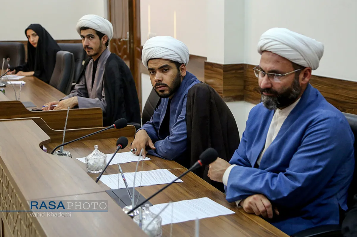 نشست بنیاد عفاف حجاب خراسان شمالی ویژه مداحان&lrm;