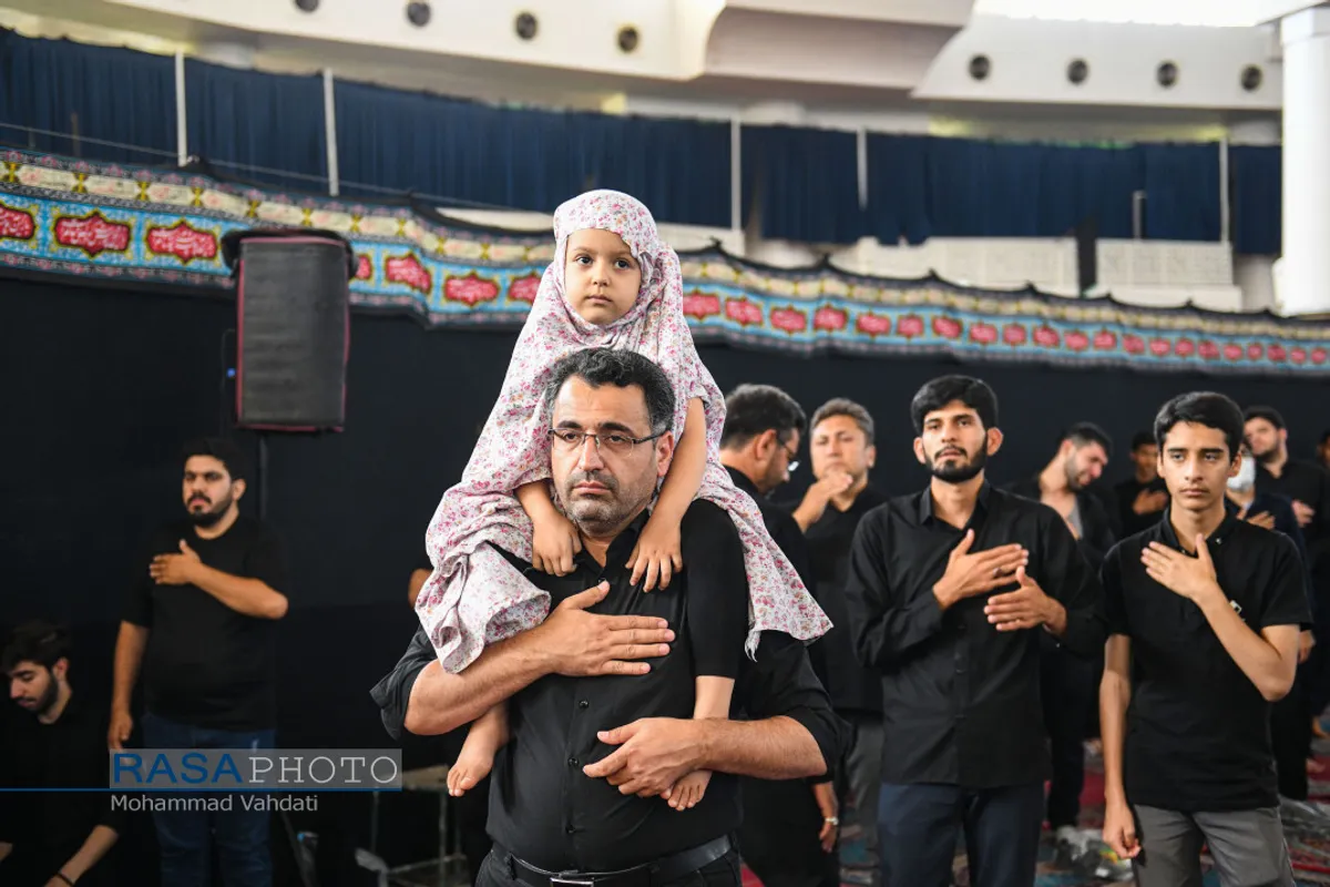 عزاداری روز هفتم محرم ۱۴۴۴ در هیئت کف العباس (ع) قم