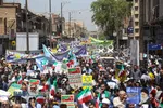 به سوی قدس | راهپیمایی روز جهانی قدس در اهواز