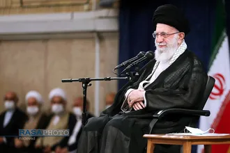 دیدار جمعی از مبلغان و طلاب حوزه&zwnj;های علمیه سراسر کشور