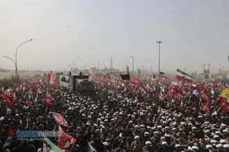 تشییع میلیونی قائد شهید امت در قم