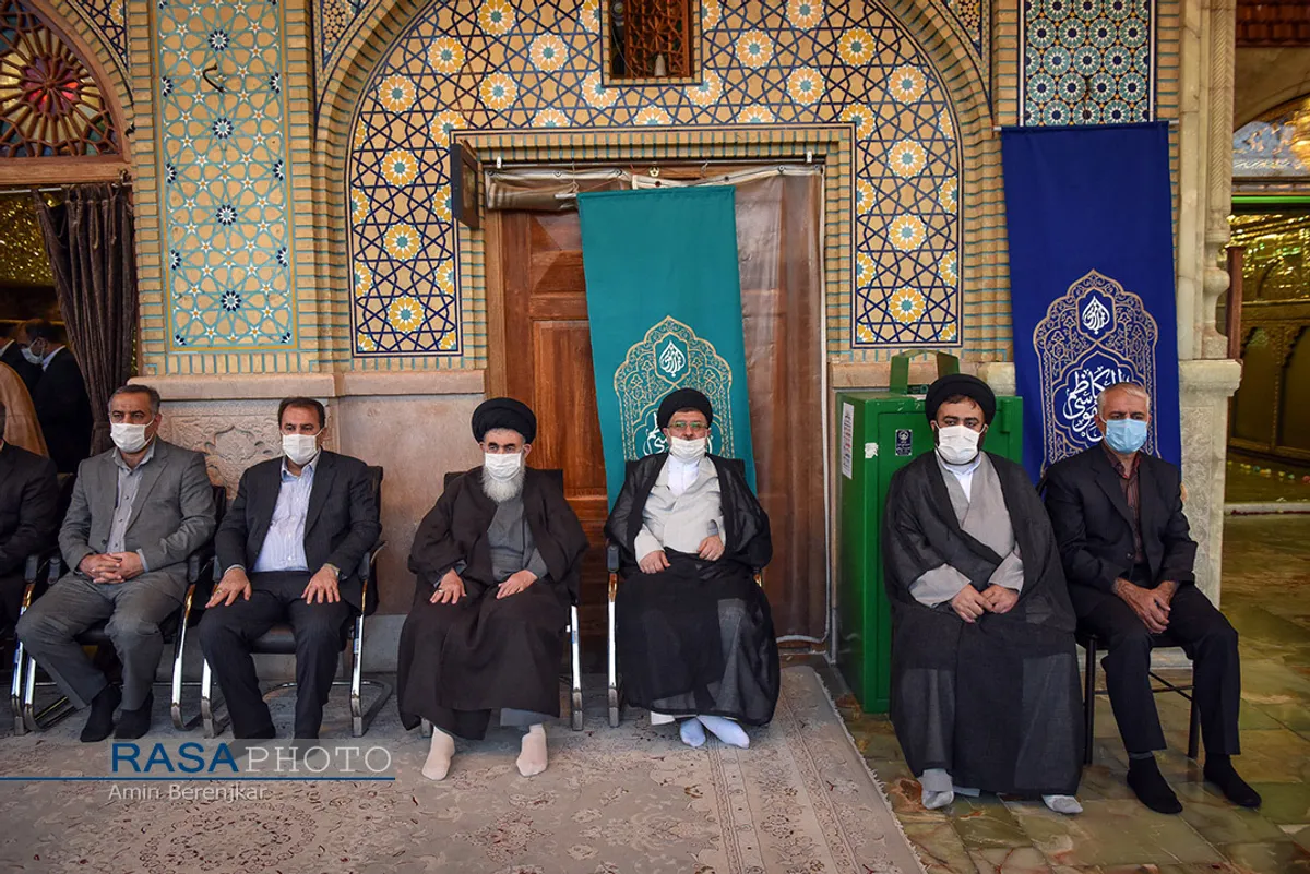 مراسم روز گرامیداشت حضرت احمد بن موسی الکاظم (ع) در شیراز&lrm;