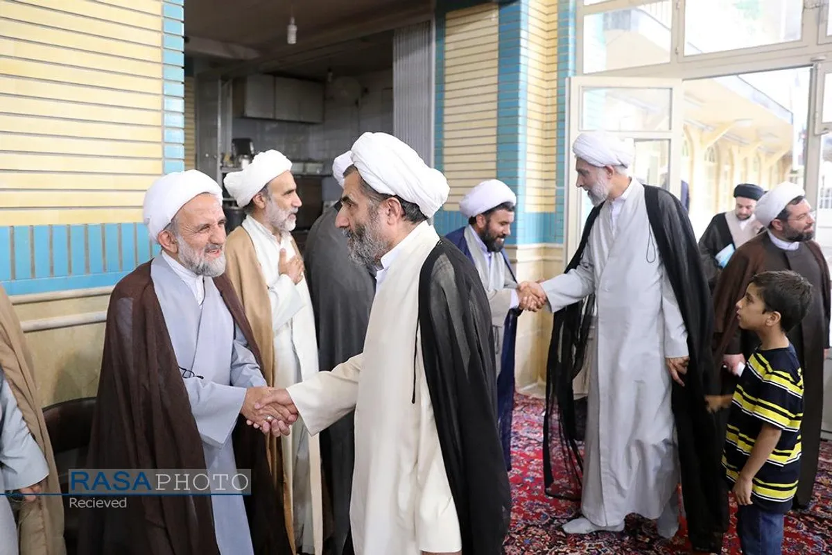 سفر حجت الاسلام والمسلمین رحیمیان مسئول دبیرخانه شورای عالی حوزه&zwnj;های علمیه به استان سمنان-۲
