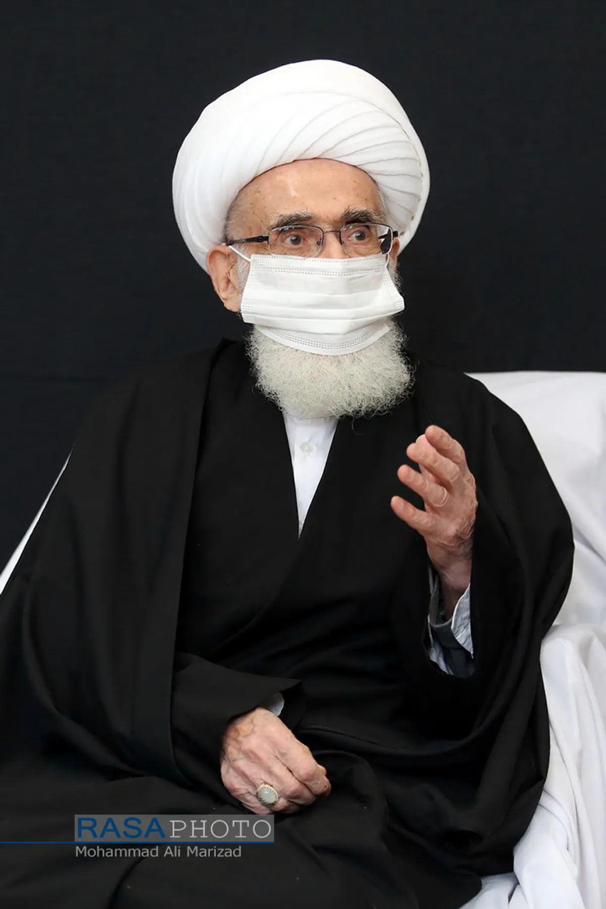 حضرت آیت الله نوری همدانی | عزاداری روز شهادت حضرت زهرا (سلام&zwnj;الله&zwnj;علیها) در بیوت مراجع تقلید