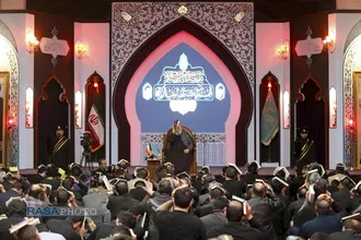 مراسم احیاء شب ۱۹ ماه مبارک رمضان در مسجد مقدس جمکران